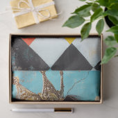 Harlequin Queen Abstract Decoupage Tissuepapier (Geschenk)