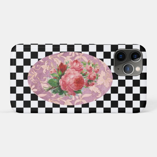 Harlequin Roses Case-Mate iPhone Case (Achterkant (horizontaal))