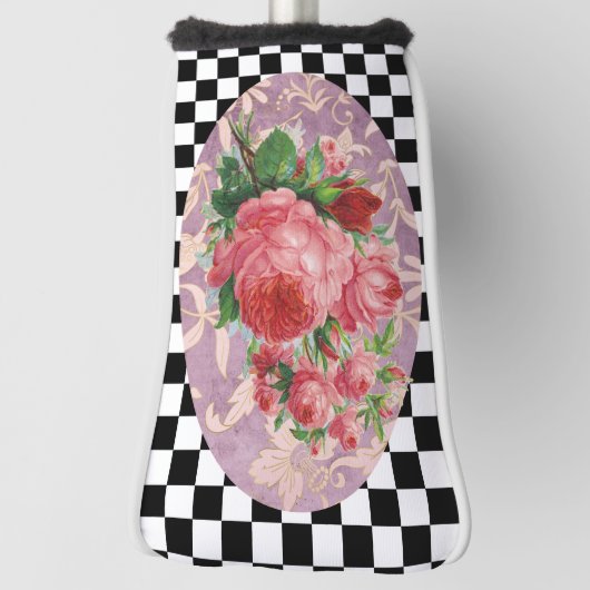  Harlequin Roses Golfheadcover (Draai 90)