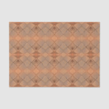  Harlequin Sepia Texture Diamond Pattern