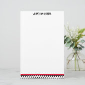 Harlequin Slant Briefpapier (Staand voorkant)