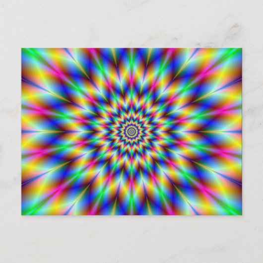 Harlequin Star Briefkaart (Voorkant)