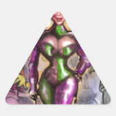 Harlequin Sticker (Voorkant)