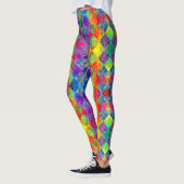 [Harlequin Stropdas-Dye] Diamond Fractal Gecontrol Leggings (Links)