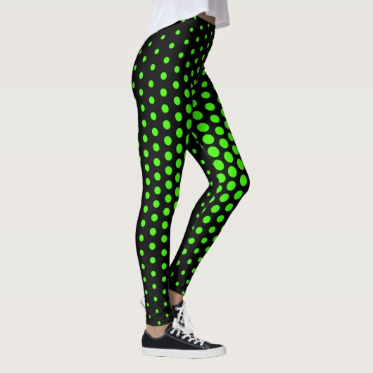 Harlequin Techno Dot Pattern Leggings (Rechts)