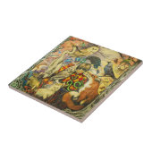 harlequin tegeltje (Zijkant)