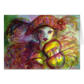 HARLEQUIN / Venetiaans carnaval (Voorkant Horizontaal)