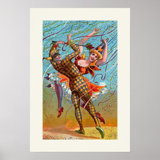 "Harlequin" Vintage Poster (Voorkant)