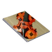 Harlequin Violin Notitieboek (Rechterzijde)