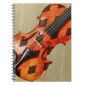Harlequin Violin Notitieboek (Voorkant)