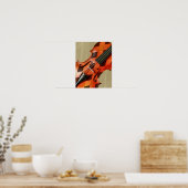 Harlequin Violin Poster (Keuken)