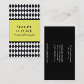 Harlequin Visitekaartje (Voorkant / Achterkant)
