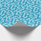 Harlequin winterpatroon cadeaupapier (Hoek)