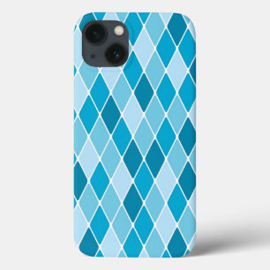 Harlequin winterpatroon iPhone 13 hoesje