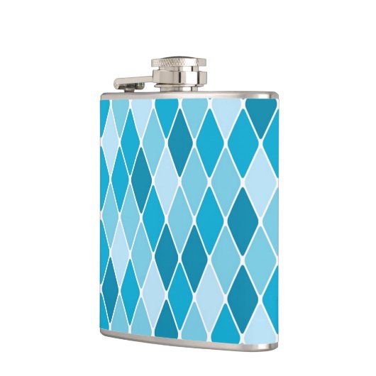 Harlequin winterpatroon heupfles (Links)