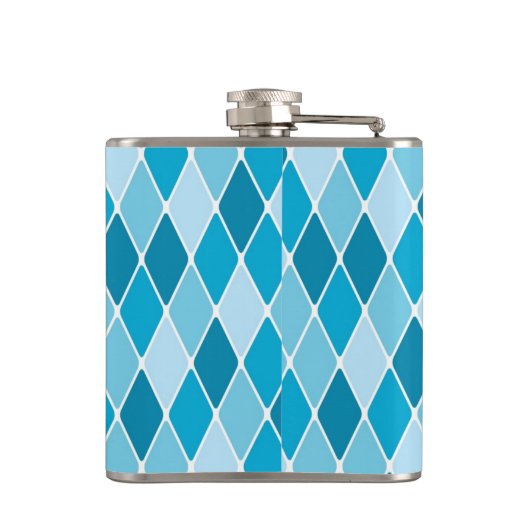 Harlequin winterpatroon heupfles (Achterkant)