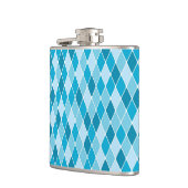 Harlequin winterpatroon heupfles (Links)