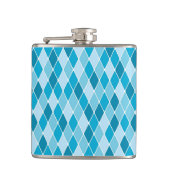 Harlequin winterpatroon heupfles (Voorkant)