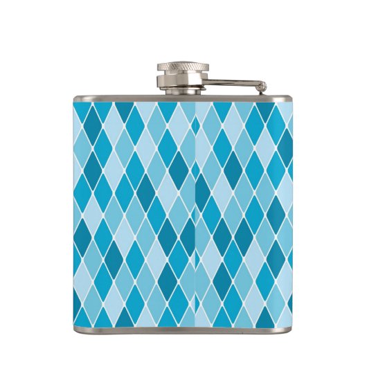 Harlequin winterpatroon heupfles (Achterkant)