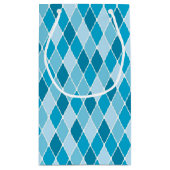 Harlequin winterpatroon klein cadeauzakje (Achterkant)