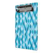 Harlequin winterpatroon mini klembord (Angled2)