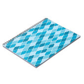 Harlequin winterpatroon notitieboek (Linkerzijde)