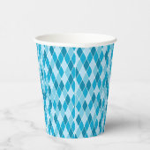 Harlequin winterpatroon papieren bekers (Rechts)