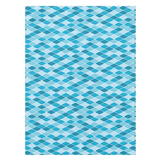 Harlequin winterpatroon tafelkleed (Voorkant)