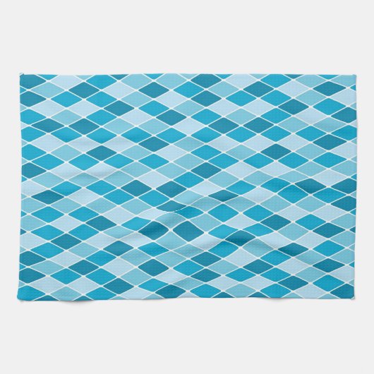 Harlequin winterpatroon theedoek (Horizontaal)