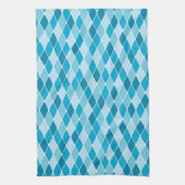 Harlequin winterpatroon theedoek (Verticaal)