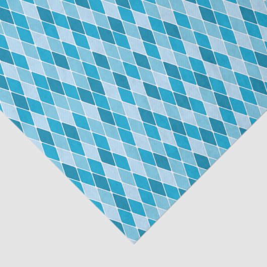 Harlequin winterpatroon tissuepapier (Detail)