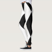 harlequin zwart-wit leggings (Links)