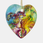 HARLEQUINA DIE VIOLIN SPEELT MET CAT KERAMISCH ORNAMENT (Rechts)