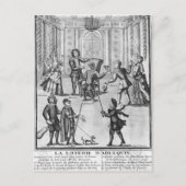 Harlequin's loterij briefkaart (Voorkant)