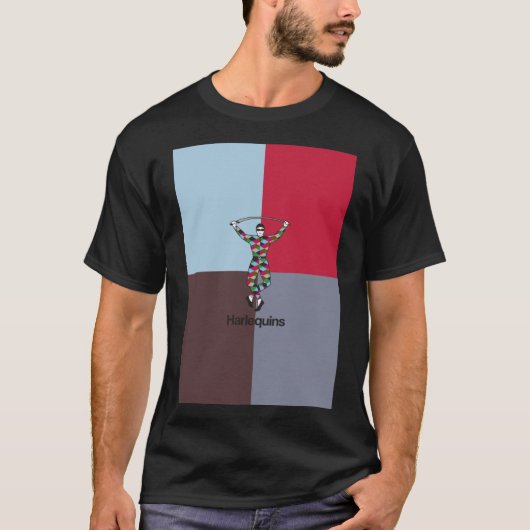 Harlequins rugby Premium Scoop T-Shirt - Kopiëren (Voorkant)