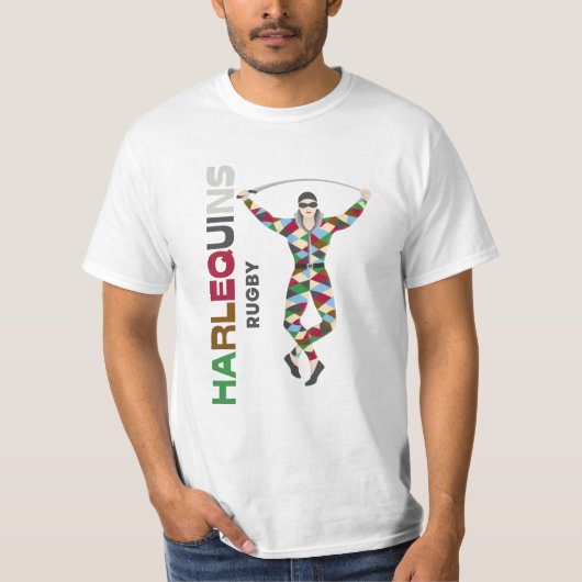 Harlequins rugby t-shirt (Voorkant)