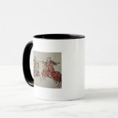 Harley 4205 f.366 Jousting Knight, c.1445 (vellum) Mok (Voorkant links)