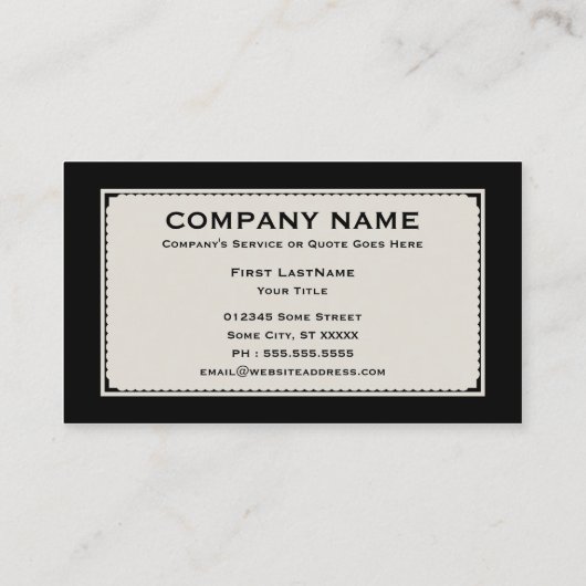 Harley baby visitekaartje (Achterkant)