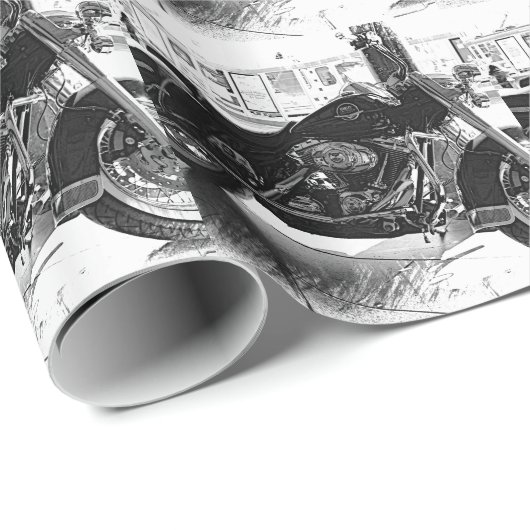 Harley Cadeaupapier (Rol Hoek)