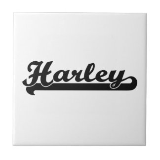 Harley Classic Retro Name Design Tegeltje