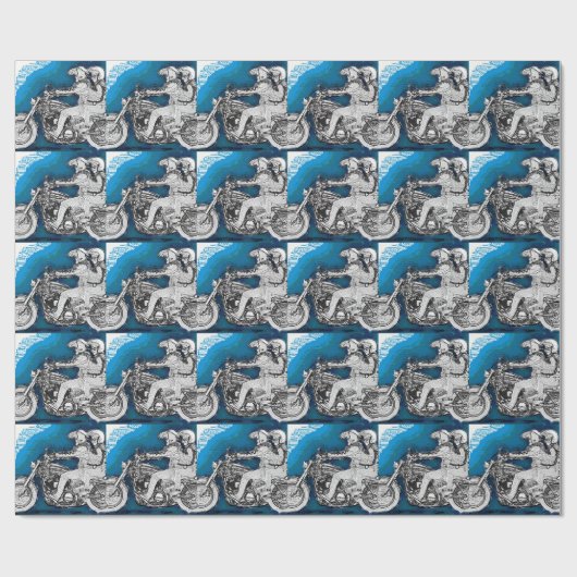 Harley D Bikies Cadeaupapier (Vlak)