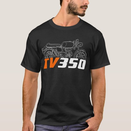 Harley-Davidson Aermacchi TV 350 1971 T-shirt (Voorkant)