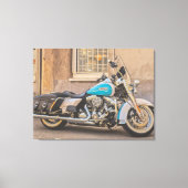 Harley Davidson Canvas Afdruk (Voorkant)