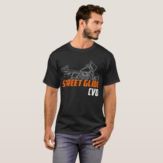 Harley-Davidson CVO Street Glide FLHXSE 2015-2019 T-shirt (Voorkant volledig)