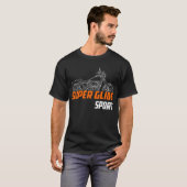 Harley-Davidson FXDX & FXDXI Super Glide Sport T-shirt (Voorkant volledig)