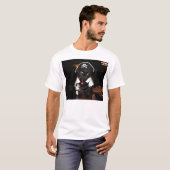 Harley de piratenkat t-shirt (Voorkant volledig)