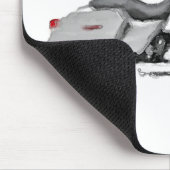 Harley FLHX Street Glide Hand Painted Art Brush Muismat (Hoek)