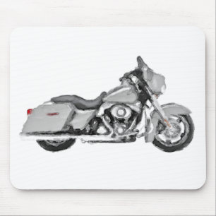 Harley FLHX Street Glide Hand Painted Art Brush Muismat