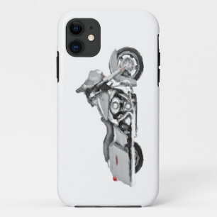 Harley FLHX Street Glide Hand Painted iPhone 5 Case-Mate iPhone Case