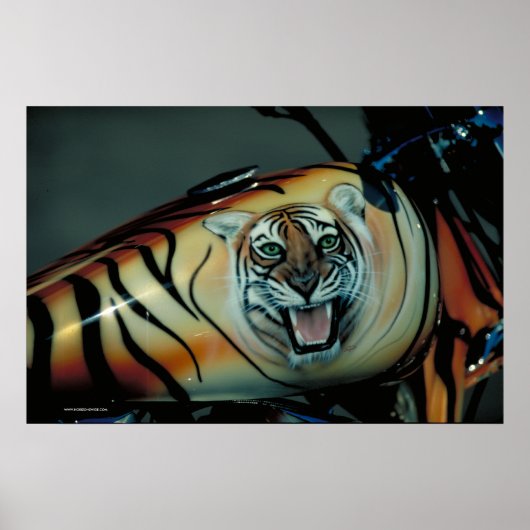 Harley Fuel Tank - S.D. Poster (Voorkant)